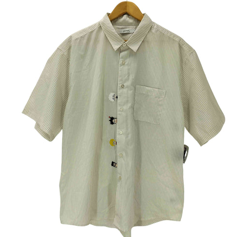 グラニフ graniph おれが行こう ルーズフィット半袖シャツ メンズ JPN:L